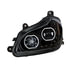 35743 by UNITED PACIFIC - 10 LED Black Headlight with Sequential Turn Signale for 2013-2021 Kenworth T680 - Driver Side