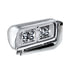 35776 by UNITED PACIFIC - 10 High Power LED Chrome Projection Headlight with Mounting Arm - Passenger Side