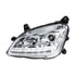 35779 by UNITED PACIFIC - Chrome Projection Headlight with Sequential Turn Signal for 2012-2021 Peterbilt 579 - Driver Side