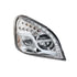 35791 by UNITED PACIFIC - High Power LED Chrome Headlight with Turn Signal/ DRL for 2008-2017 FL Cascadia - Passenger Side
