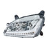35812 by UNITED PACIFIC - Chrome Projection Headlight with Signal/Position Light Bar for 2012-21 Peterbilt 579 - Driver Side