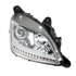 35813 by UNITED PACIFIC - Headlight Assembly - Passenger Side (RH), Projection, LED, with Position and Turn Signal Light