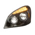 35833 by UNITED PACIFIC - LED Black Headlight for 2008-2017 Freightliner Cascadia - Driver Side