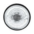 35887 by UNITED PACIFIC - ULTRALIT LED 5-3/4" Round Low Beam Headlight with 60 LED Amber and White Light Bar