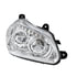 35890 by UNITED PACIFIC - Headlight - Passenger (RH), 45 LED, Chrome Inner Housing, Sequential