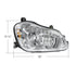 35890 by UNITED PACIFIC - Headlight - Passenger (RH), 45 LED, Chrome Inner Housing, Sequential