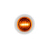 35928 by UNITED PACIFIC - Clearance Light - (2) Amber and Blue LED, Clear Lens, 3/4" Round, Mini, Double Fury