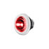 35931 by UNITED PACIFIC - Clearance Light - (2) Amber and Red LED, Clear Lens, 3/4" Round, Mini, Double Fury