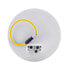 35950 by UNITED PACIFIC - 4" Round Double Fury Stop and Turn Light with 19 Red and White LED Clear Lens