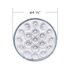 35950 by UNITED PACIFIC - 4" Round Double Fury Stop and Turn Light with 19 Red and White LED Clear Lens
