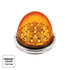 35975 by UNITED PACIFIC - Marker Light - (17) Amber and Green LED, Clear Lens, Double Fury, Watermelon Style