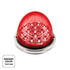 35980 by UNITED PACIFIC - Marker Light - (17) Red and Green LED, Clear Lens, Double Fury, Watermelon Style