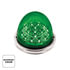 35980 by UNITED PACIFIC - Marker Light - (17) Red and Green LED, Clear Lens, Double Fury, Watermelon Style