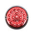 35980 by UNITED PACIFIC - Marker Light - (17) Red and Green LED, Clear Lens, Double Fury, Watermelon Style