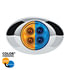 36026 by UNITED PACIFIC - Clearance Light - 4 LED, Amber and Blue LED, Clear Lens, Double Fury