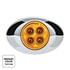 36027 by UNITED PACIFIC - Clearance Light - 4 LED, Amber and Green LED, Clear Lens, Double Fury