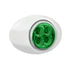 36027 by UNITED PACIFIC - Clearance Light - 4 LED, Amber and Green LED, Clear Lens, Double Fury