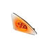36158 by UNITED PACIFIC - Double Fury Turn Signal Light - Driver Side (LH), 4 Amber and Red LED, Clear Lens
