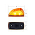 36377 by UNITED PACIFIC - Truck Cab Light - 8 LED, Amber LED/Lens, For Freightliner M2