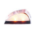 36378 by UNITED PACIFIC - Truck Cab Light - 8 LED, Amber LED, Clear Lens, For Freightliner M2