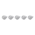 36400 by UNITED PACIFIC - Truck Cab Light - 5-Pack, 36 LED, Square, Amber LED/Clear Lens