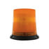 36539 by UNITED PACIFIC - Beacon Light - 6" Round, 3 High Power LED, Amber Lens, Magnetic Mount