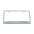 36541 by UNITED PACIFIC - License Plate Frame - Chrome, Deluxe LED
