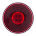 36564 by UNITED PACIFIC - Brake / Tail / Turn Signal Light - 4 in., Round, Red Abyss Lens, 13 White LEDs, DOT SAE Approved