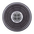 36567 by UNITED PACIFIC - Turn Signal Light - 13 LED, 4" Round, Abyss Lens Design, with Plastic Housing, Amber LED/Clear Lens