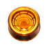 36574 by UNITED PACIFIC - Clearance/Marker Light - 4 LED, 2" Round, Abyss Lens Design, with Plastic Housing, Amber LED/Amber Lens
