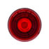 36575 by UNITED PACIFIC - Clearance/Marker Light - 4 LED, 2" Round, Abyss Lens Design, with Plastic Housing, Red LED/Red Lens