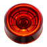 36580 by UNITED PACIFIC - Clearance/Marker Light - 4 LED, 2-1/2" Round, Abyss Lens Design, with Plastic Housing, Red LED/Red Lens