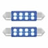 36596 by UNITED PACIFIC - Multi-Purpose Light Bulb - 8 SMD High Power Micro LED 211- 2 Light Bulb, Blue