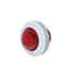 36601 by UNITED PACIFIC - Auxiliary Light - 3 LED Dual Function Mini Auxiliary/Utility Light, with Bezel, Red LED/Red Lens