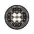 36608 by UNITED PACIFIC - Brake/Tail/Turn Signal Light - 4" Round Combo Light, with 12 LED Stop, Turn & Tail & 16 LED Back-Up, Red LED/Clear Lens