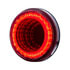 36652 by UNITED PACIFIC - Brake / Tail / Turn Signal Light - 4" Round Mirage Light, 24 LED, Red LED/Lens