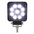 36672 by UNITED PACIFIC - Vehicle-Mounted Work Light - 9 High Power LED, Square, Flood Light