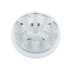 36680B by UNITED PACIFIC - Back Up Light - Bulk, 4" Round, 20 LED, Competition Series, White LED, Clear Lens
