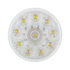 36680 by UNITED PACIFIC - Back Up Light - 4" Round, 20 LED, Competition Series, White LED, Clear Lens