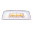 36748 by UNITED PACIFIC - Turn Signal/Parking Light - 3 LED, Amber LED/Clear Lens, for Kenworth T680/T700/T880