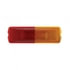 36774B by UNITED PACIFIC - Clearance/Marker Light - Amber and Red LED/Red Lens, Rectangle Design, 6 LED