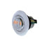 36840 by UNITED PACIFIC - Double Fury Mini Clearance/Marker Light - Amber and Blue LED/Clear Lens, 3 LED