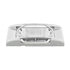 36896 by UNITED PACIFIC - Clearance/Marker Light, with Chrome Bezel, 16 LED, Reflector, Red LED,/Clear Lens