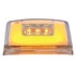 36967 by UNITED PACIFIC - Truck Cab Light - 24 LED, GloLight Square, Amber LED/Clear Lens