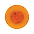 37016 by UNITED PACIFIC - Clearance Light - 2-1/2" Round GloLight, 9 LED, Amber LED/Lens