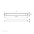 37081 by UNITED PACIFIC - Light Bar - "Glo" Light, LED, Parking/Turn/Clearance Light, Amber LED, Clear Lens, 28 LED Light Bar