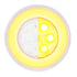 37135 by UNITED PACIFIC - Turn Signal Light - 21 LED 4" "Glo", Amber LED/Clear Lens