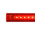 37166 by UNITED PACIFIC - Conspicuity Reflector Plate Light - 10 LED, with Red Reflector, Red LED/Red Lens