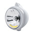 32631 by UNITED PACIFIC - Guide Headlight - 682-C Style, RH/LH, 7", Round, Chrome Housing, H4 Bulb, with 10 Amber LED Dual Mode Light and Top Mount, Original Style, 5 LED Signal Light, Clear Lens