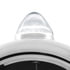 32645 by UNITED PACIFIC - Guide Headlight - 682-C Style, RH/LH, 7", Round, Powdercoated Black Housing, H4 Bulb, with 34 Bright White LED Position Light and Top Mount, Original Style, 5 LED Signal Light, Clear Lens